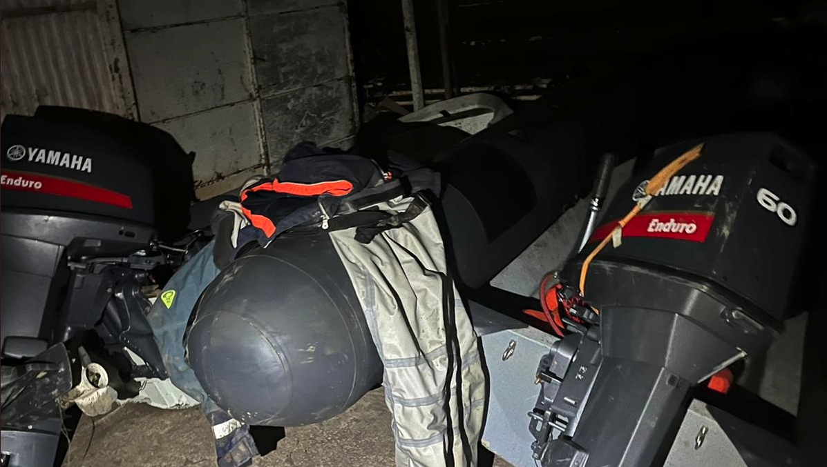 Localizada una guardería de embarcaciones de contrabando en la Estación de San Roque. Foto: Guardia Civil.