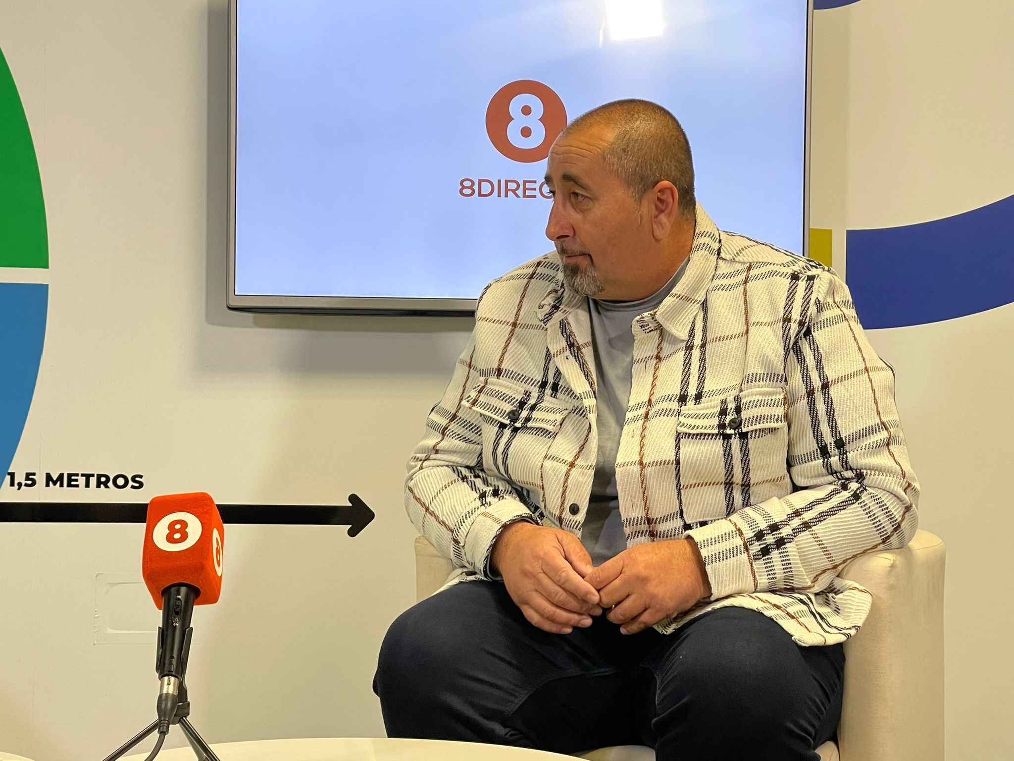 Juan Jesús Tineo cuenta en el plató de 8Directo la "negliencia" que ha acabado con la vida de Lydia