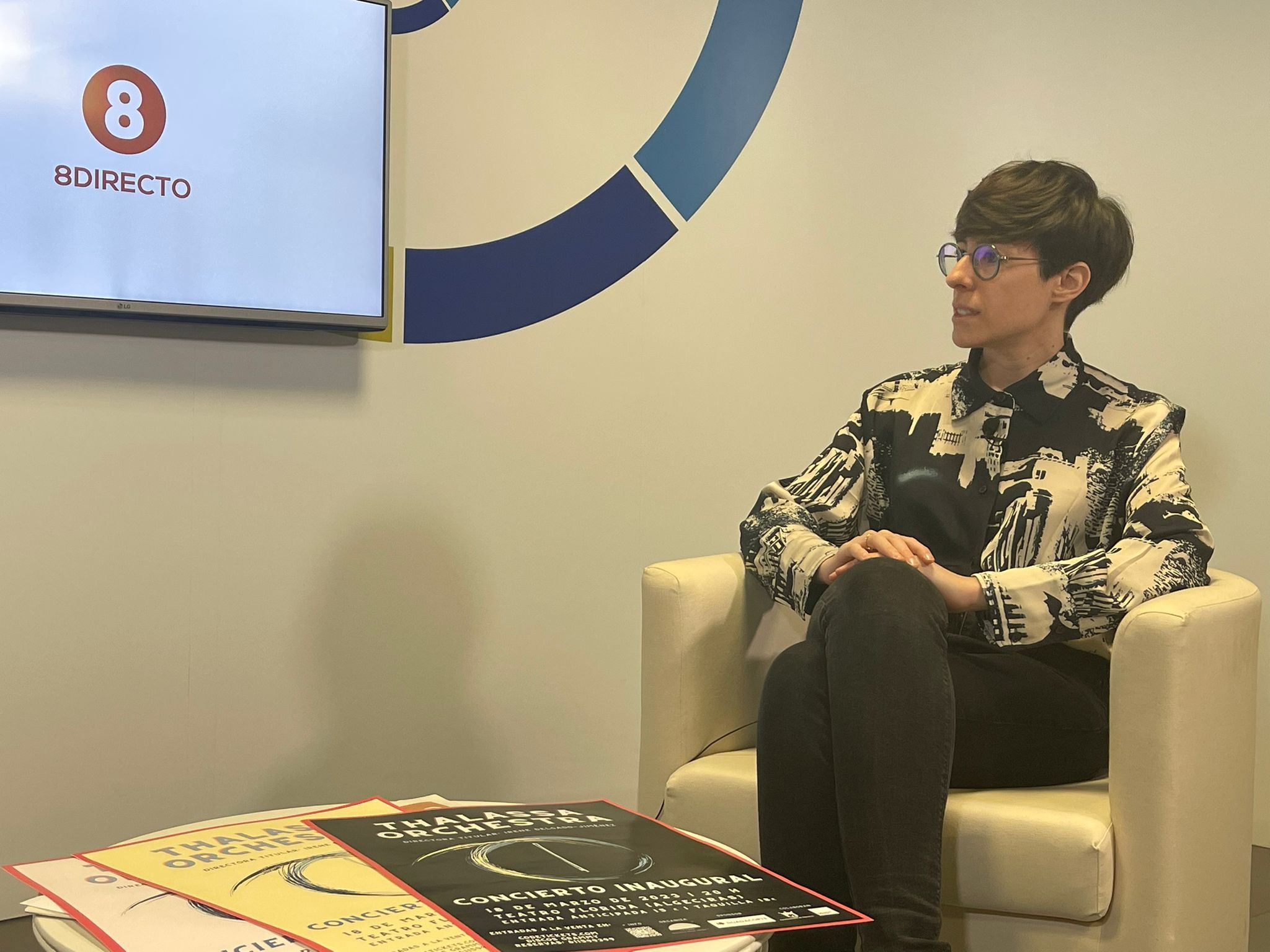 Irene Delgado-Jiménez, directora de Thalassa Orchestra: "Tengo una lista muy grande de cosas que quiere hacer en Algeciras, el concierto inaugural es solo el principio"
