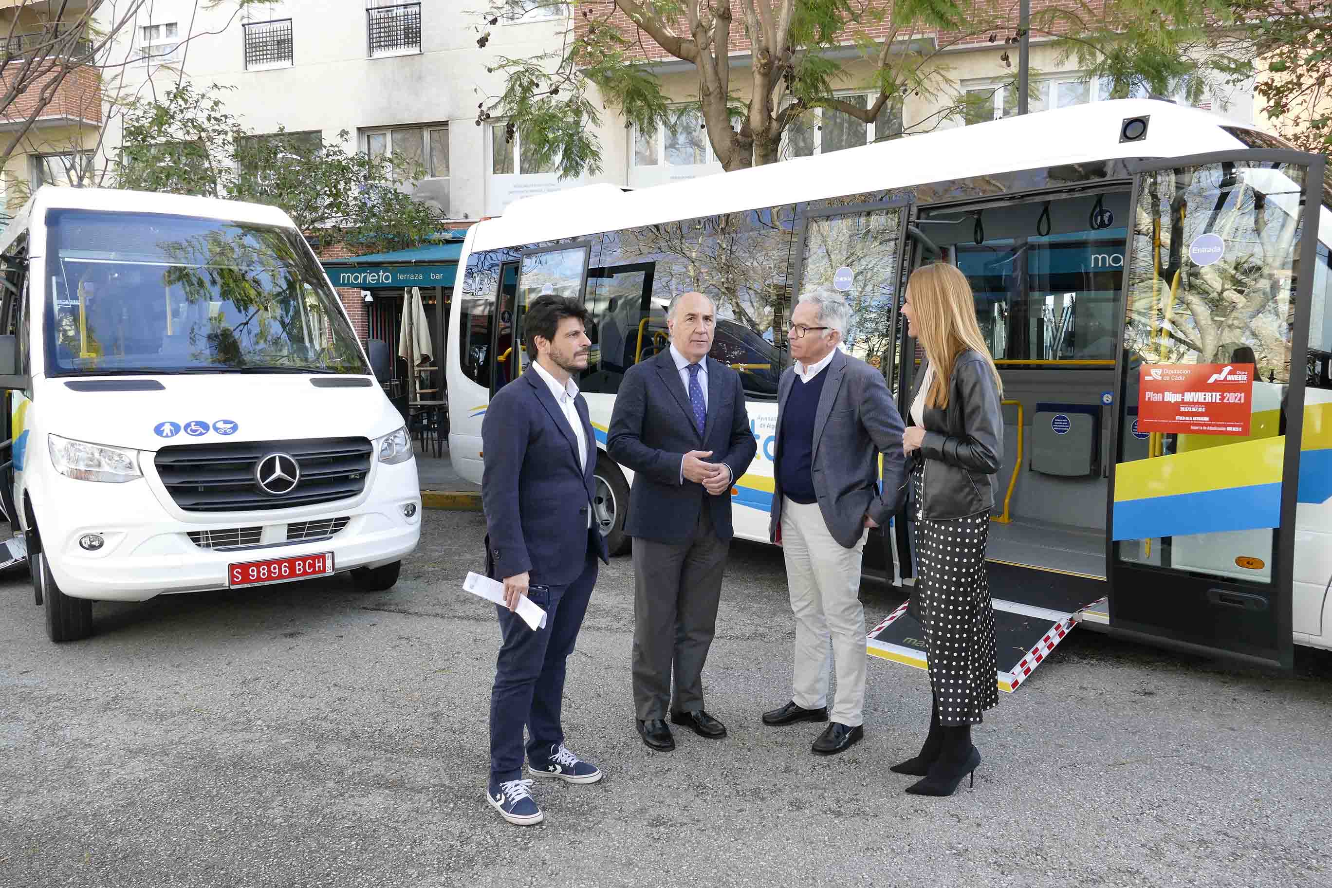 Algeciras incorpora cuatro nuevos vehículos a su red de transporte público