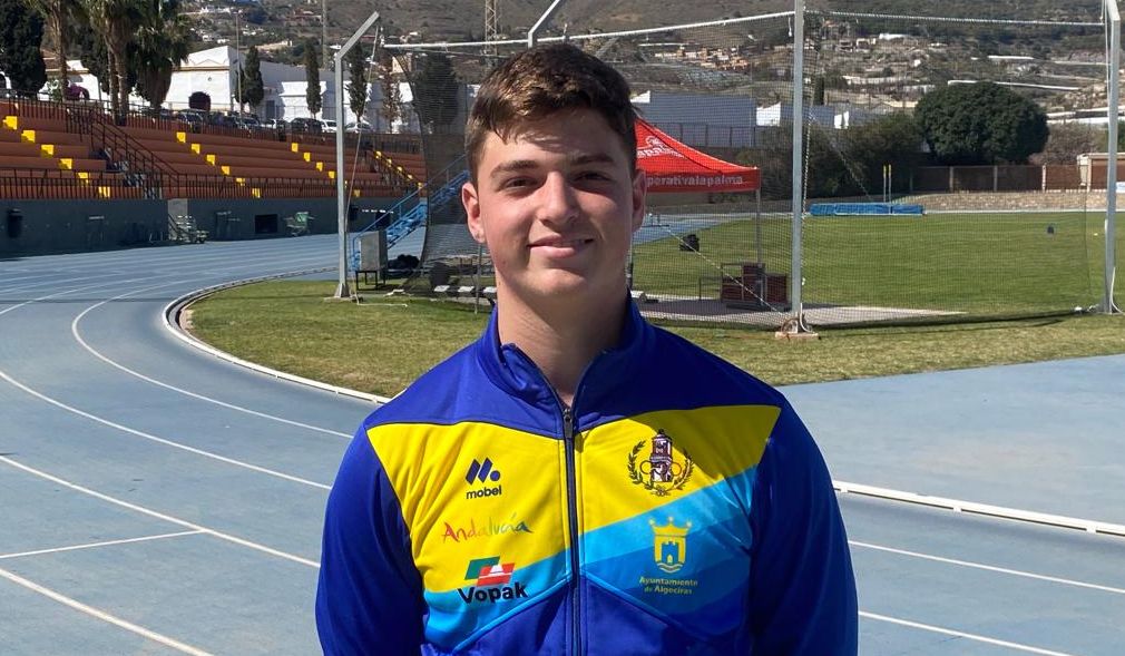Rodrigo García, del CA Bahía de Algeciras, en Motril