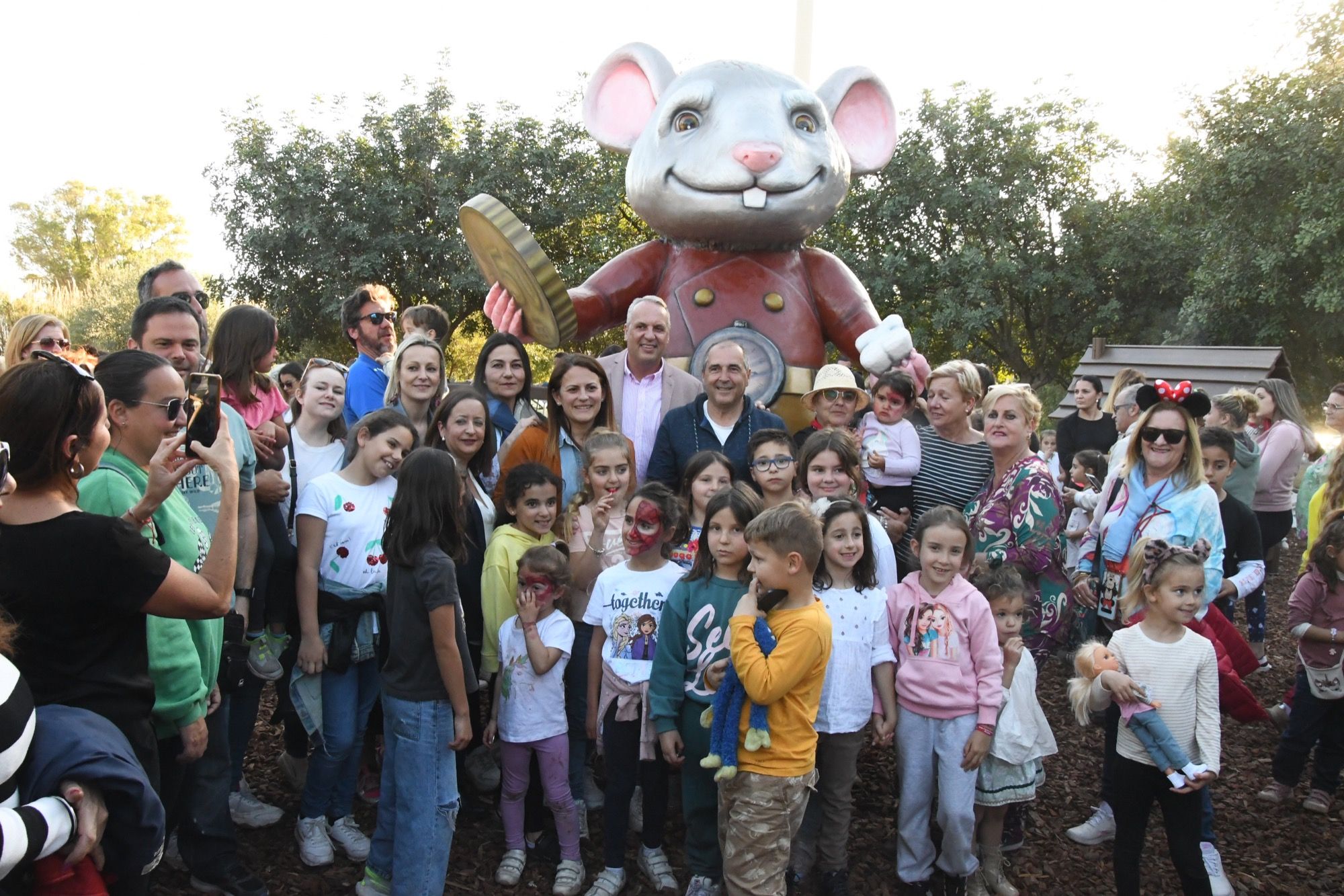 Inauguración del Parque Infantil Ratón Pérez.