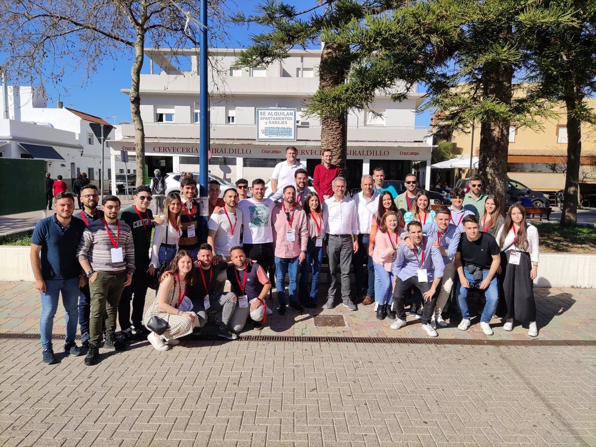 Juan Carlos Ruiz Boix en la Escuela de Formación de JSA subraya la apuesta por los jóvenes.