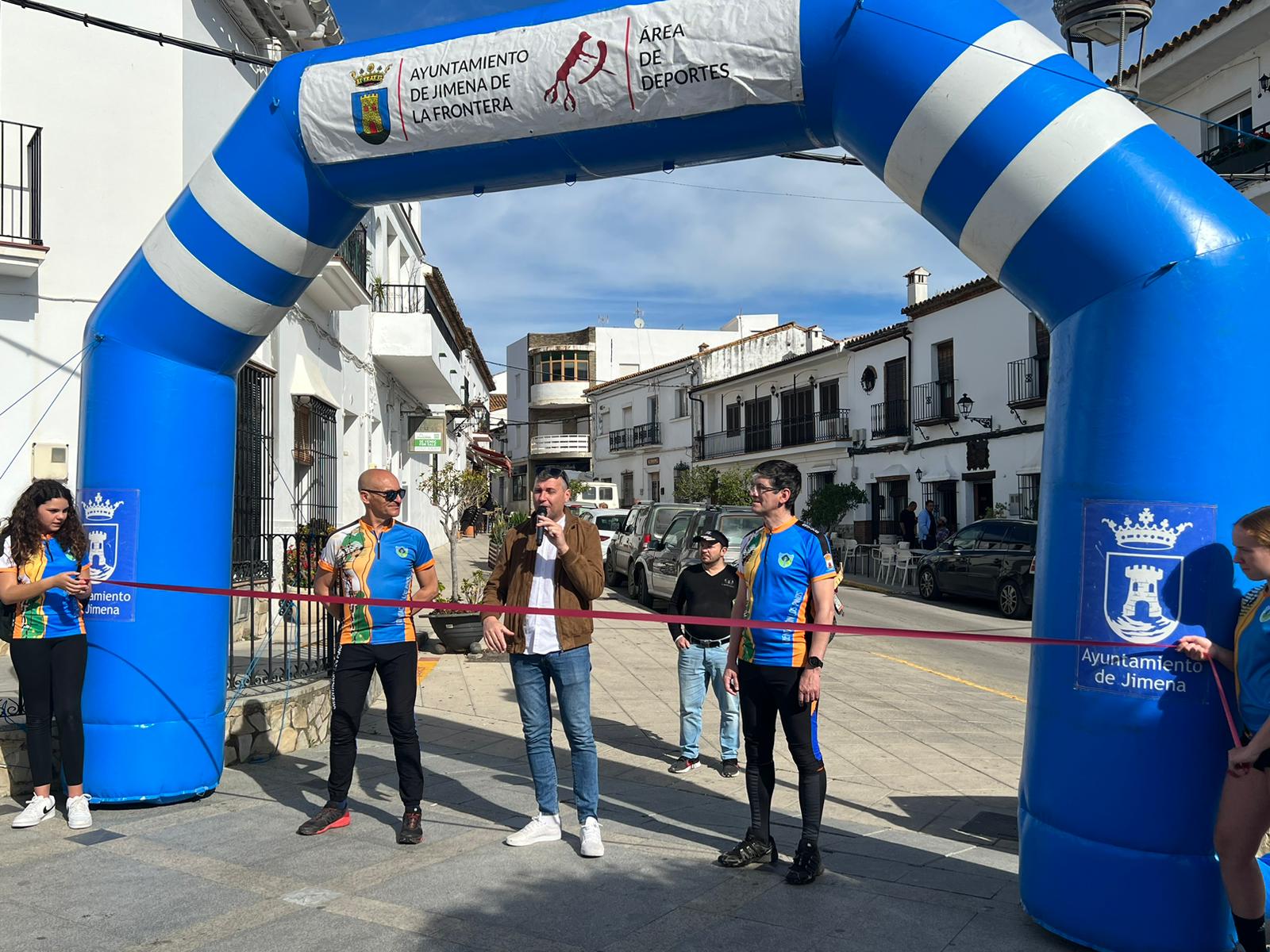 Inauguración del circuito de Jimena.