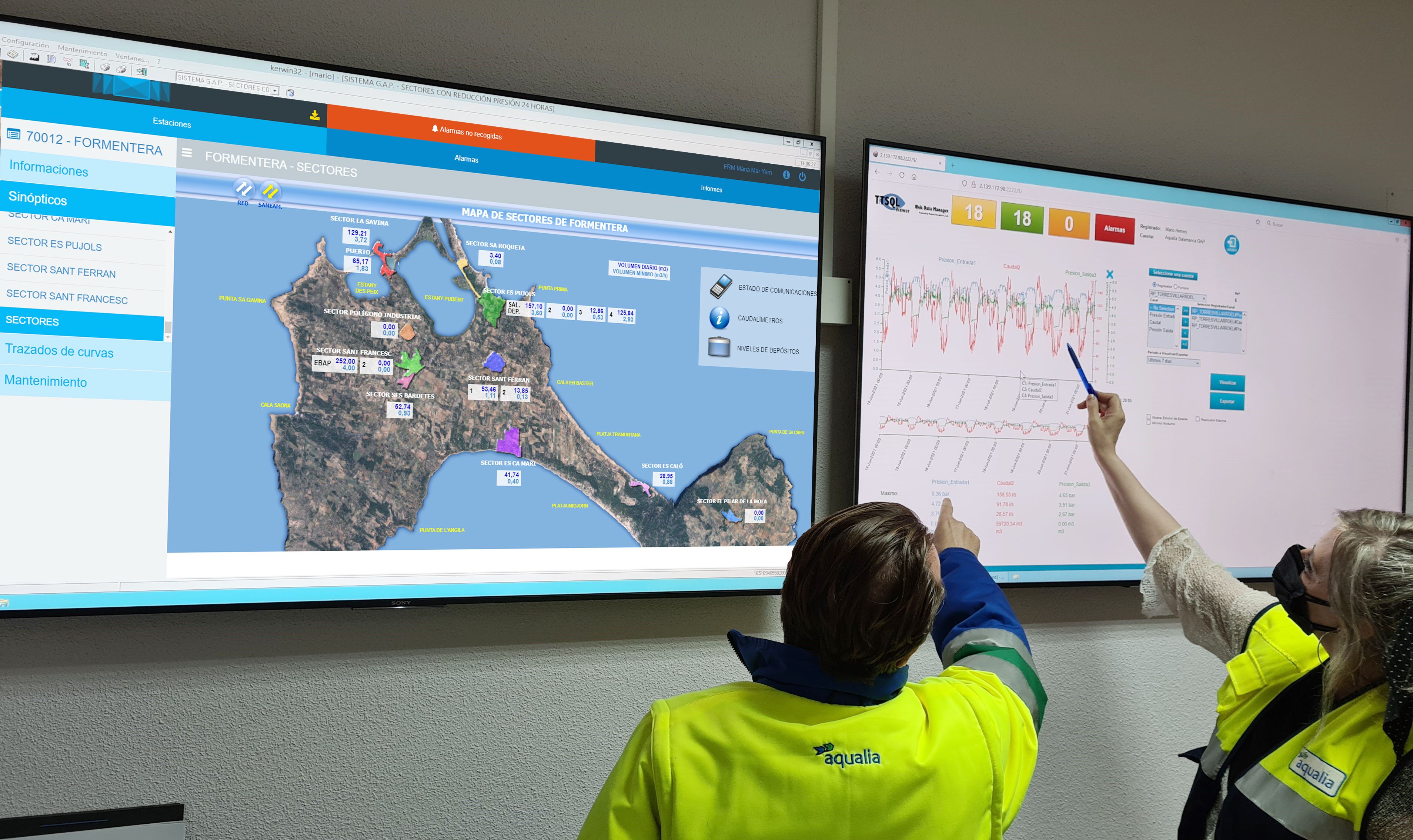 Aqualia instalará más de 54.000 contadores inteligentes en el Campo de Gibraltar