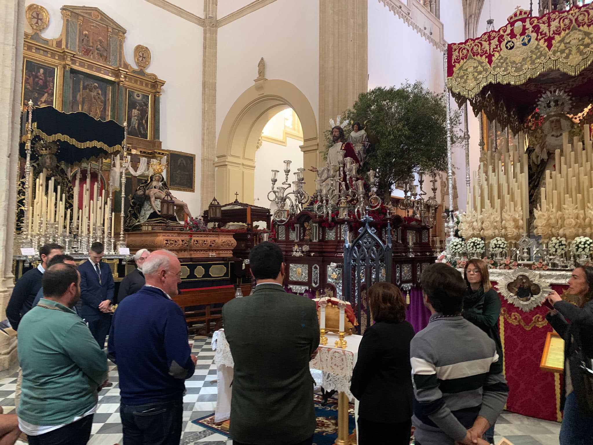 Tarifa se hace Oración en Lunes Santo