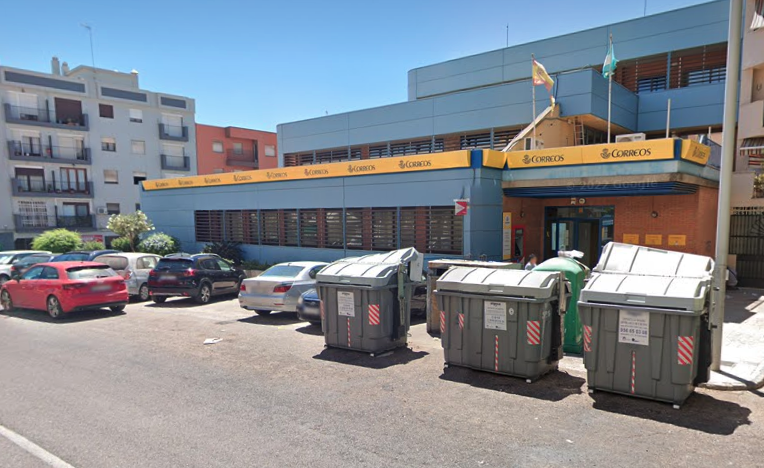 Oficina de Correos en Algeciras. 