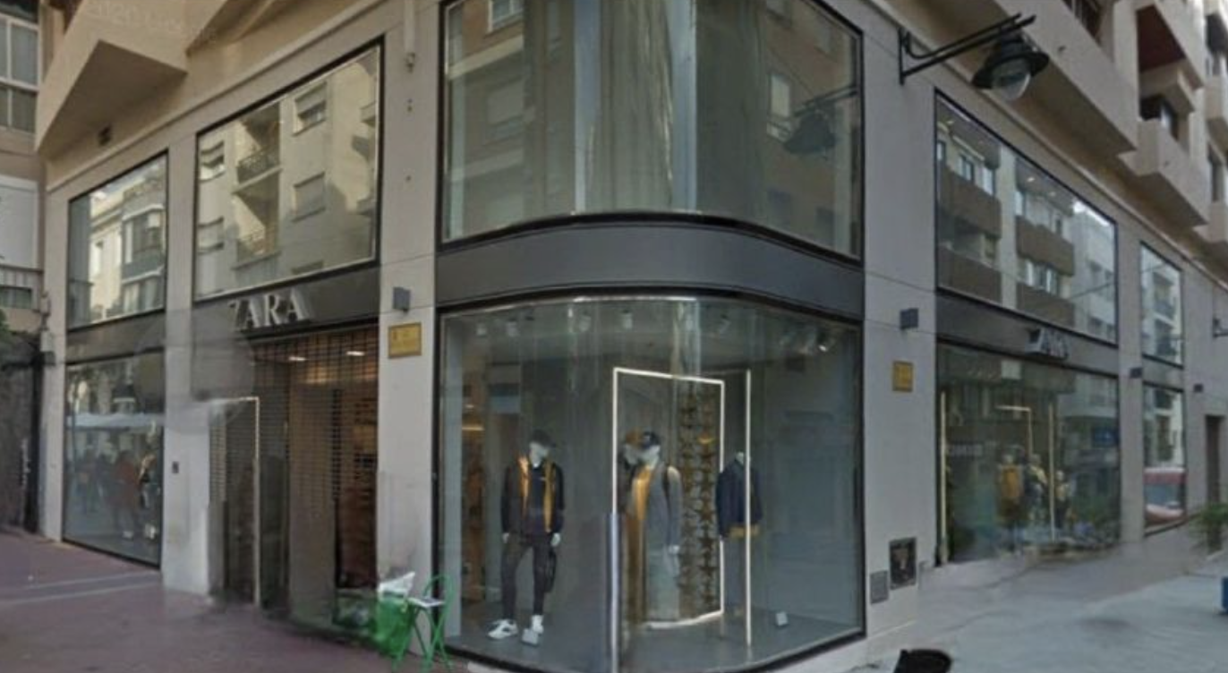 Local de Zara en Algeciras, en imagen de archivo.