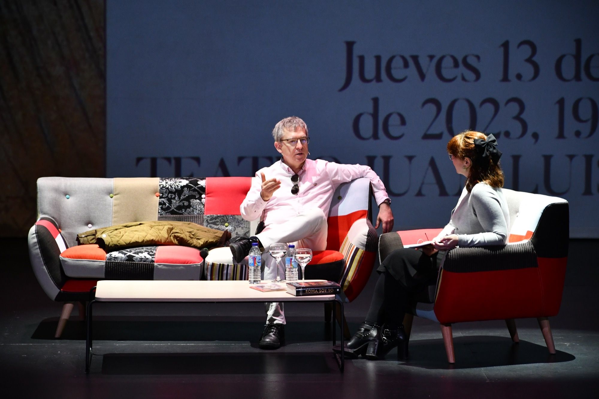 Santiago Posteguillo vuelve a San Roque para hablar de su libro 'Roma soy yo'