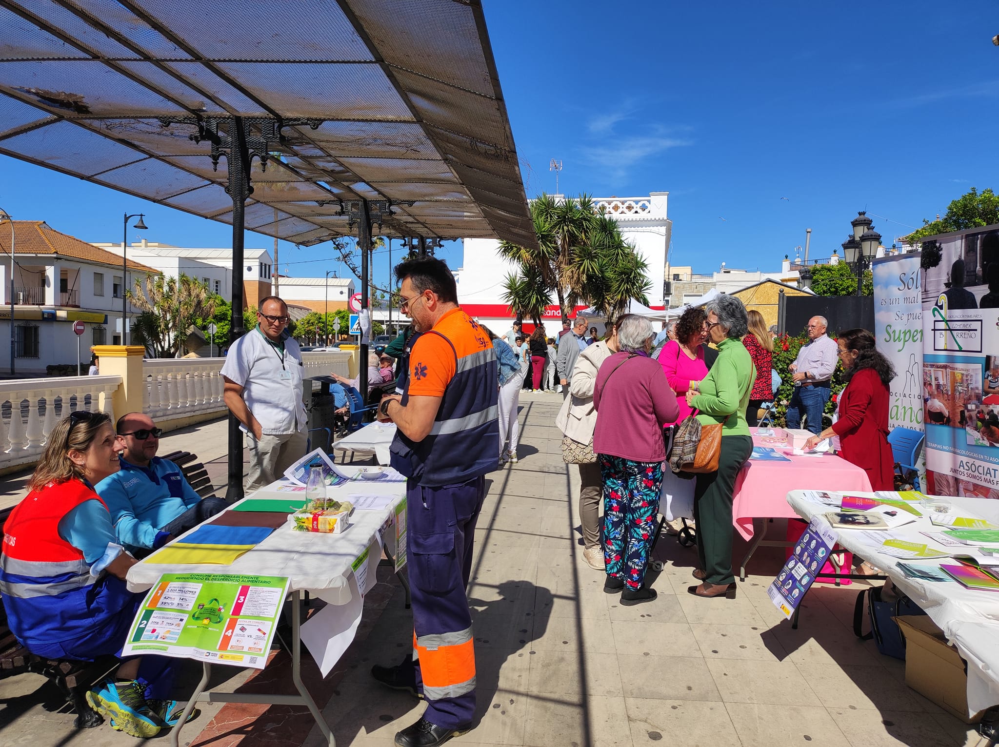 Los Barrios ha conmemorado el Día Mundial de la Salud con varias mesas informativas y charlas sobre temas de interés