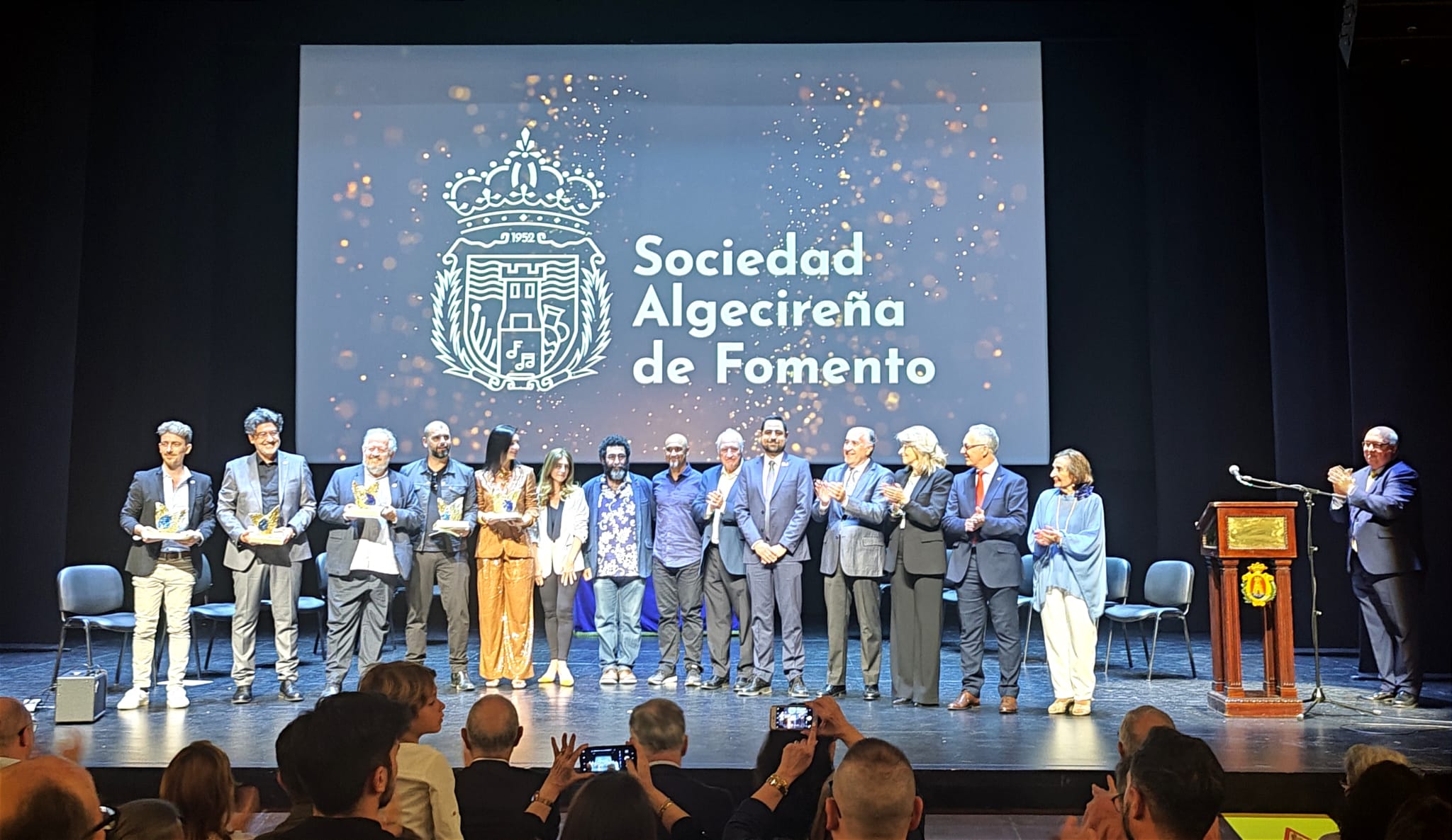 La Sociedad Algecireña de Fomento celebra en el Teatro Florida los Premios SAF de la Cultura.