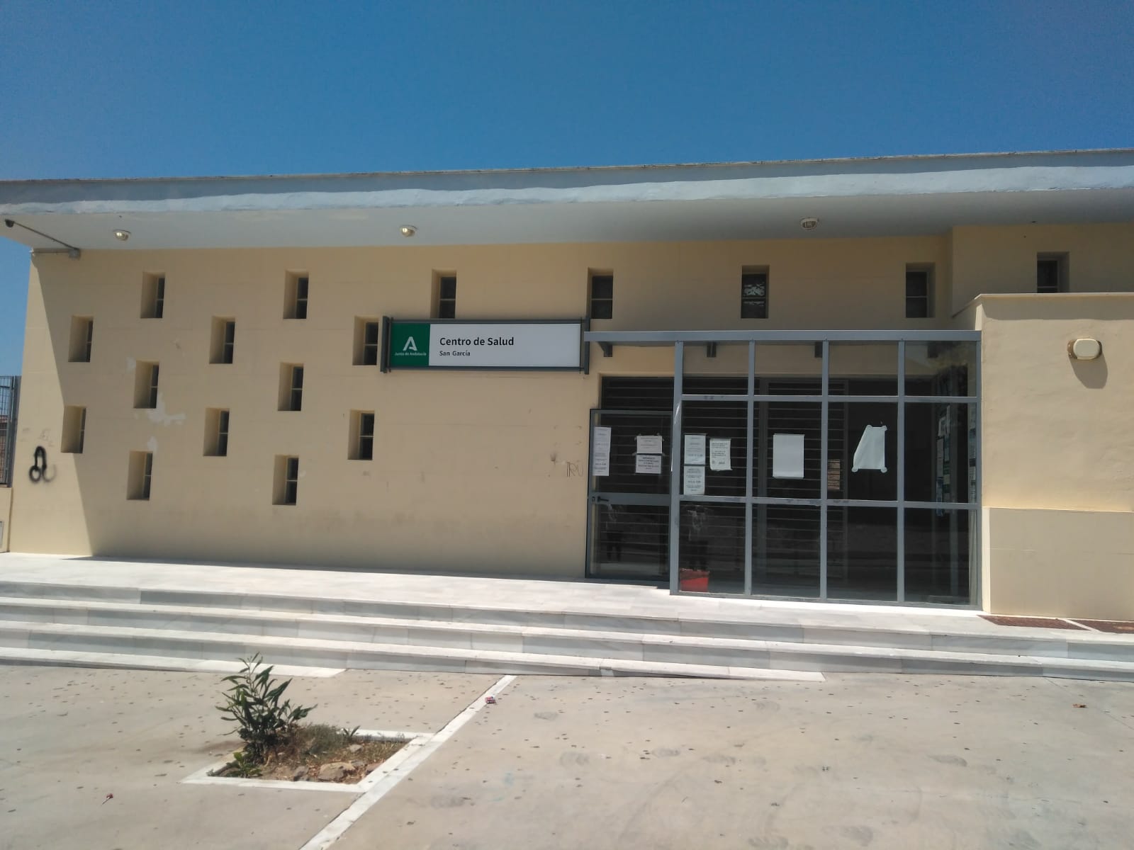 Centro de salud San García de Algeciras.