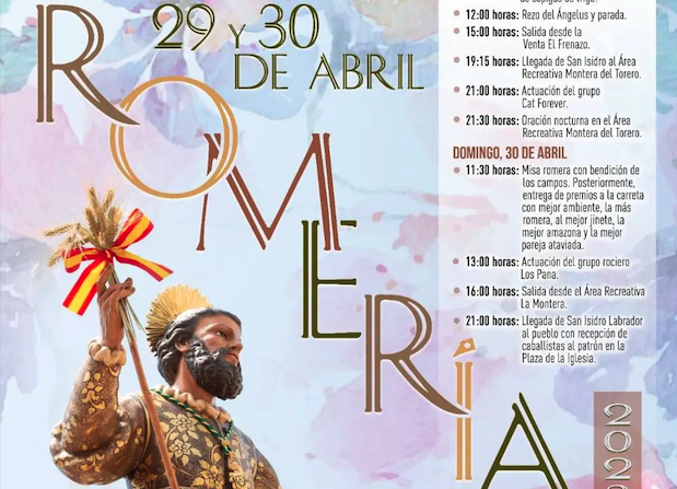 Festejos anuncia el cartel de la Romería de Los Barrios y su programación