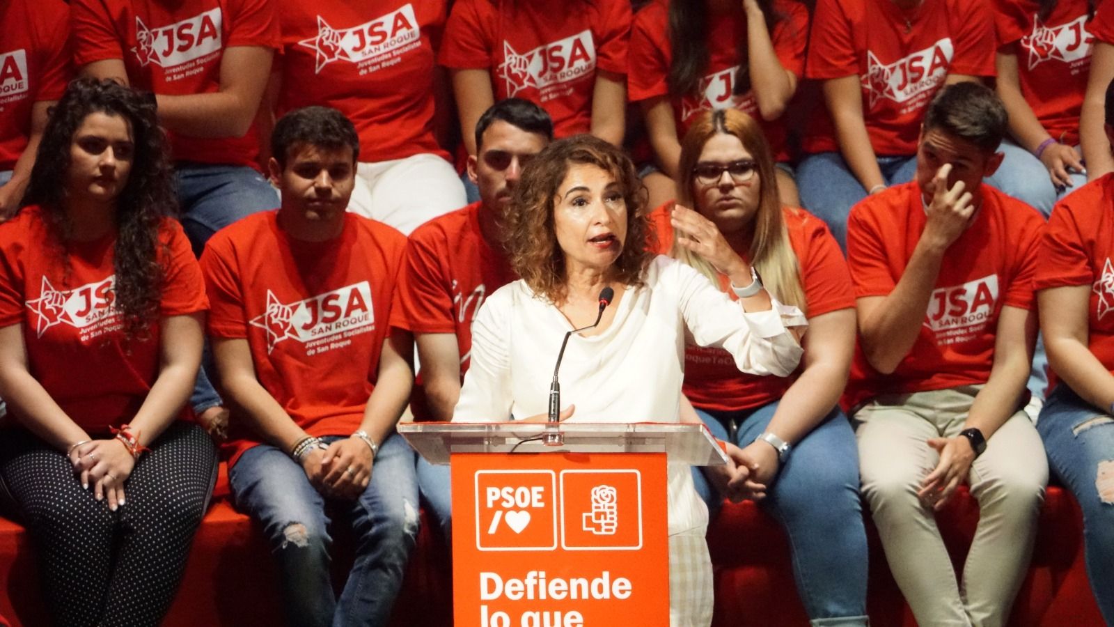 María Jesús Montero presenta este miércoles su precandidatura a la secretaría general PSOE de Andalucía. 
