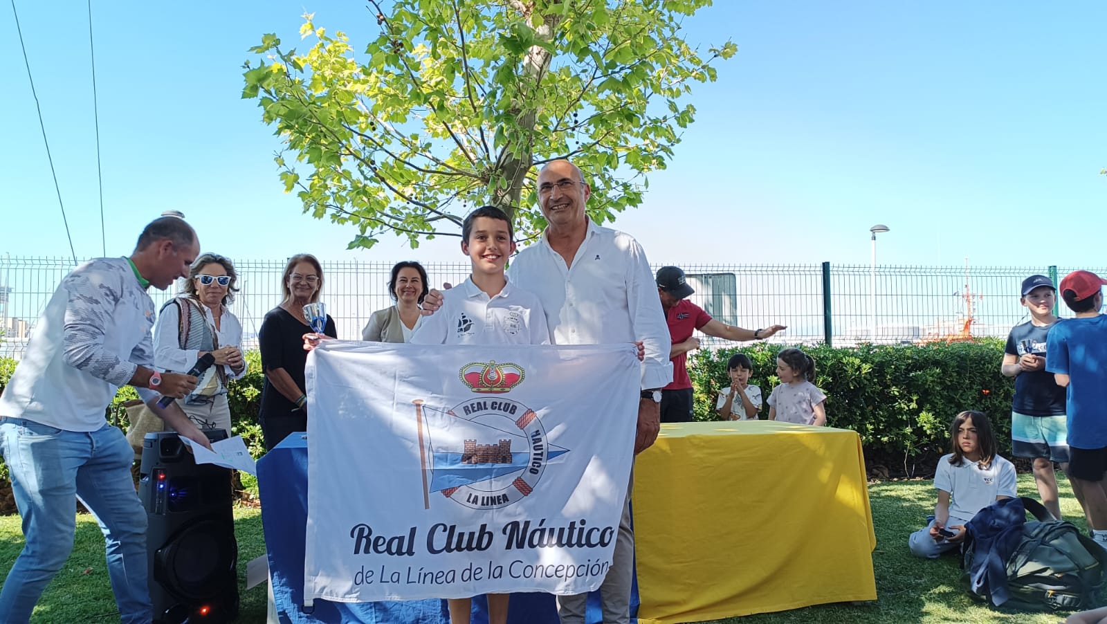 Miguel Jiménez, del RCN de La Línea, campeón de la cita del Provincial de Optimist