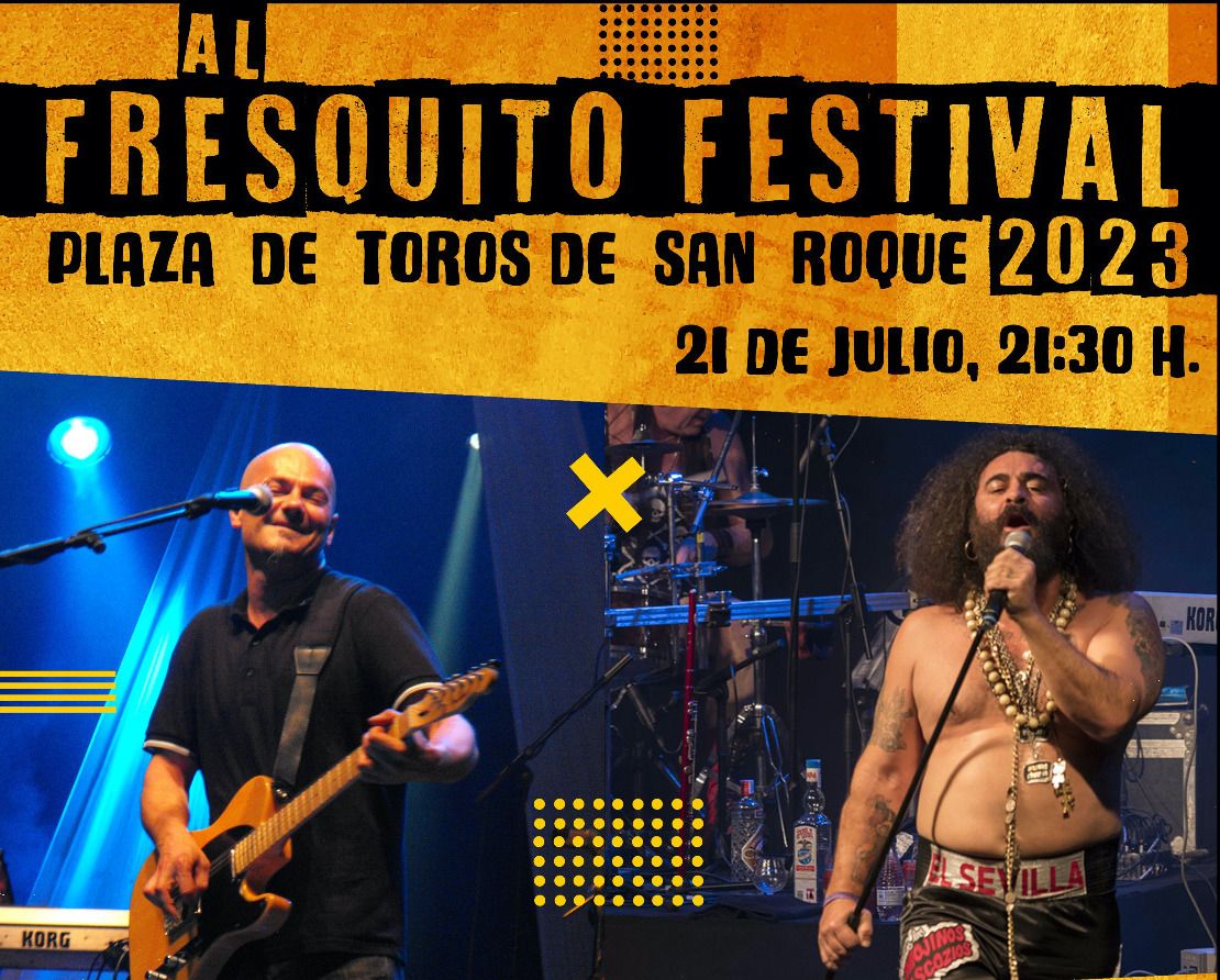 Celtas Cortos, Mojinos Escozíos y DJ Micky Rodríguez, en Al Fresquito Festival de San Roque.