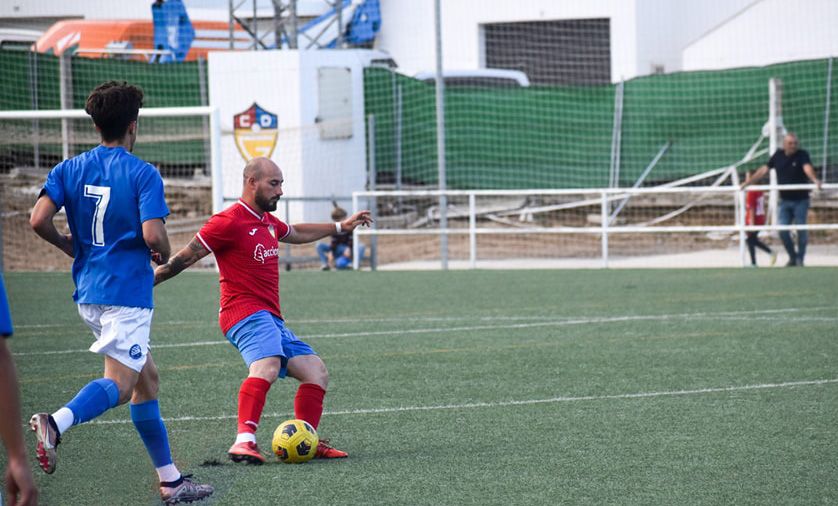 Aarón Durán, jugador del CD Guadiaro/Foto: CDG1973