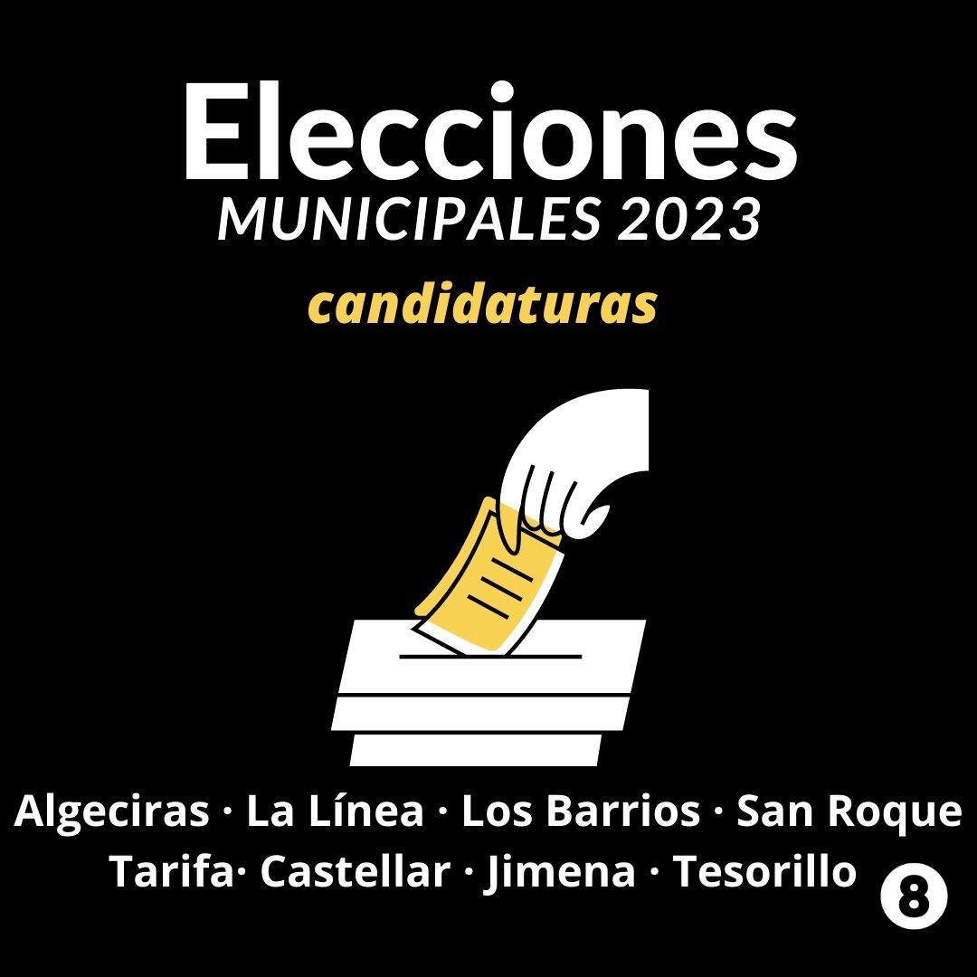 Las 45 candidaturas del Campo de Gibraltar, municipio a municipio