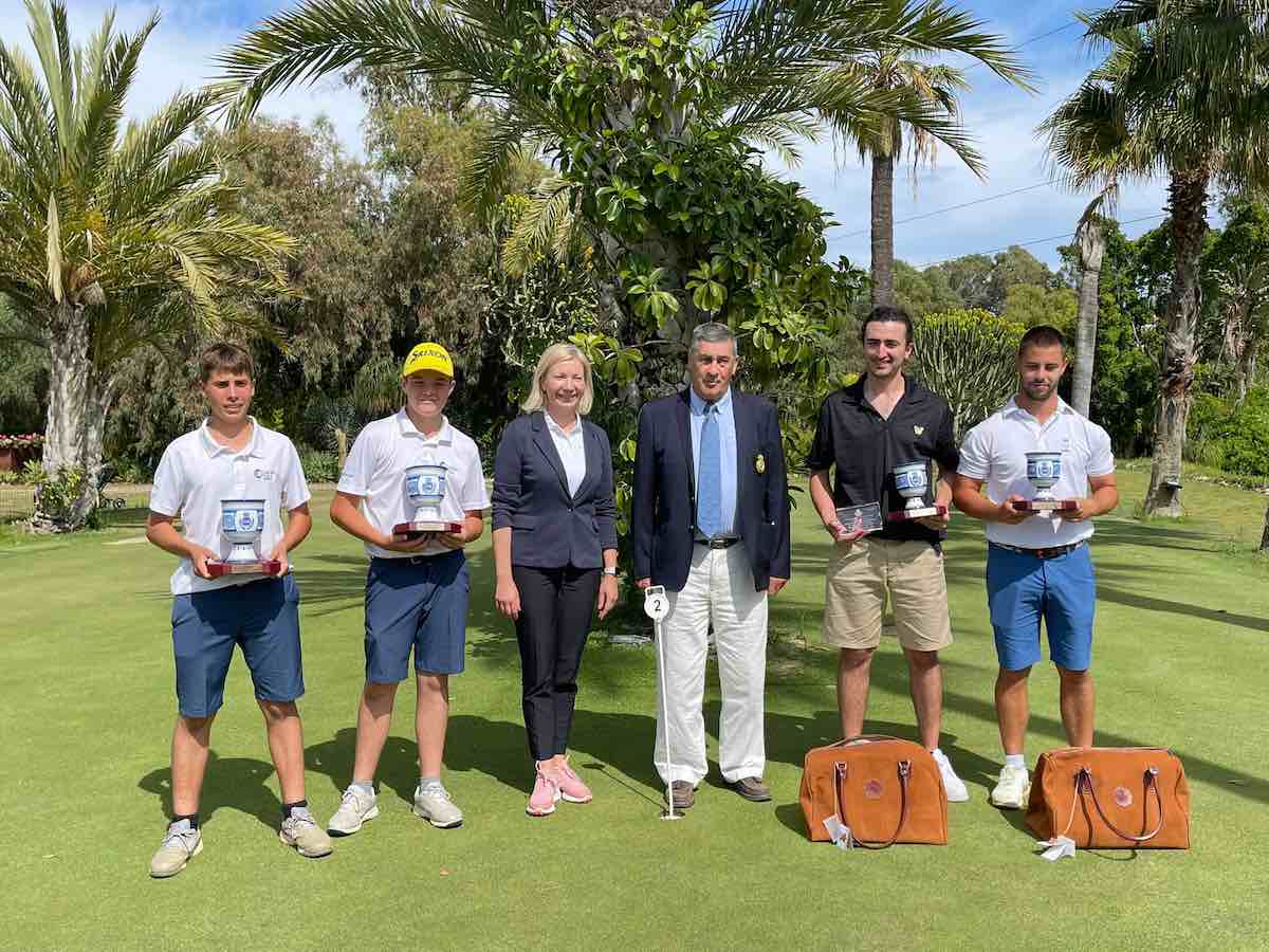 Manuel Delgado, del CG La Cañada, tercero en el Andaluz de Dobles Pitch&Putt