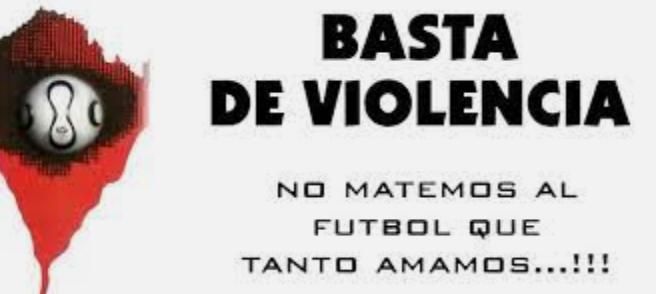 No a la violencia en del deporte y en el fútbol