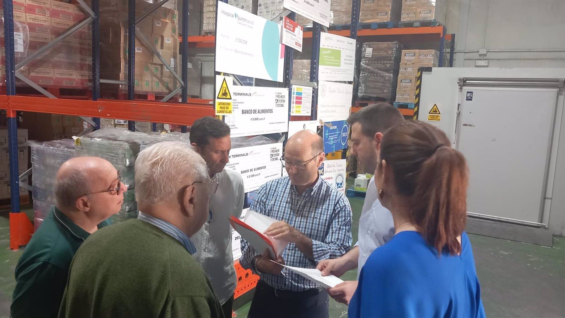 Imagen de archivo del Banco de Alimentos del Campo de Gibraltar. 