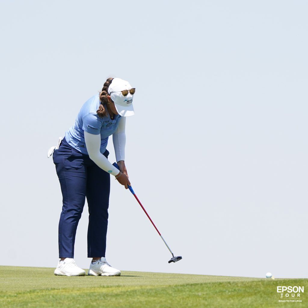 María Parra, durante la segunda jornada en el Garden City Charity Classic at Buffalo Dunes