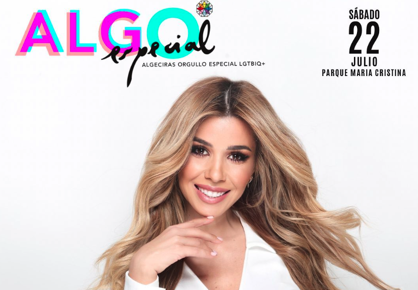 La cantante Natalia actuará el próximo 22 de julio en el Orgullo Especial de Algeciras