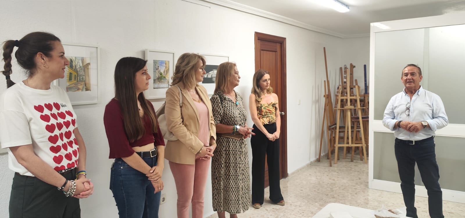 Alarte acoge la exposición de acuarelas 'Rincones de Algeciras' de José Antonio Torres Puerto.