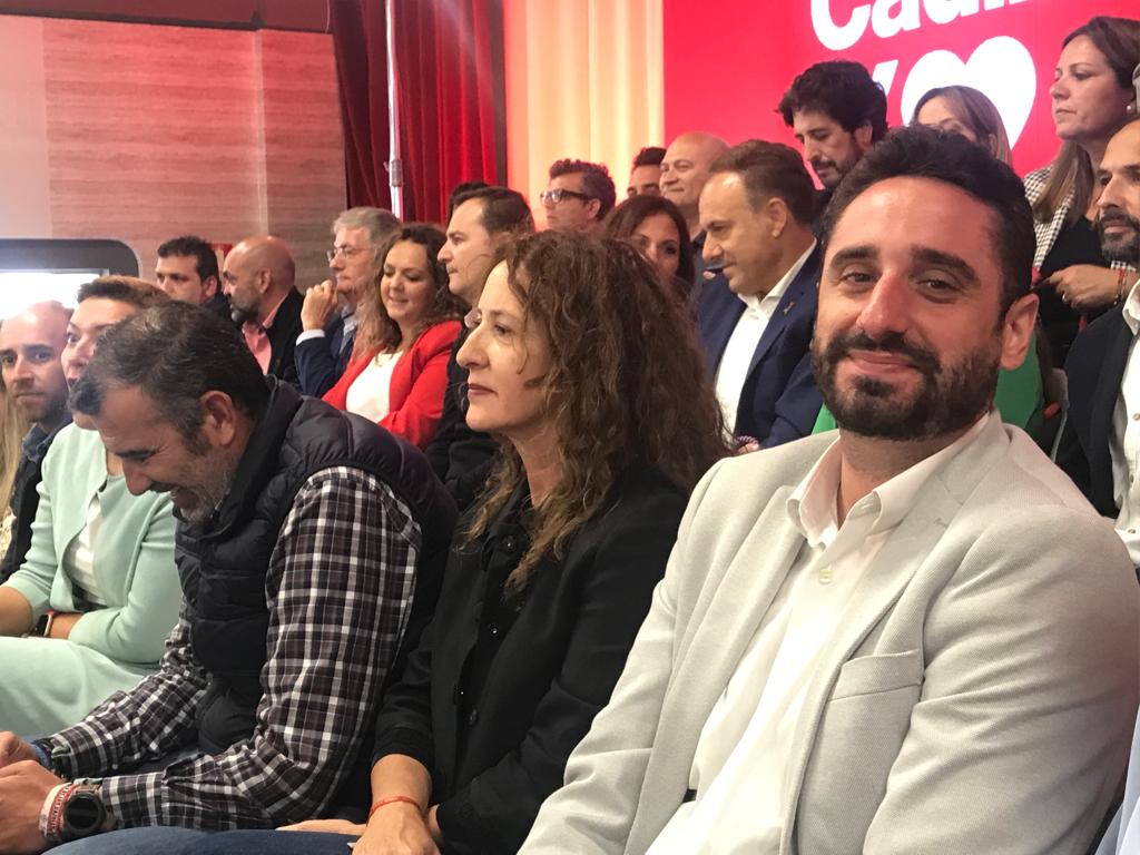 Perea, en un acto del PSOE.