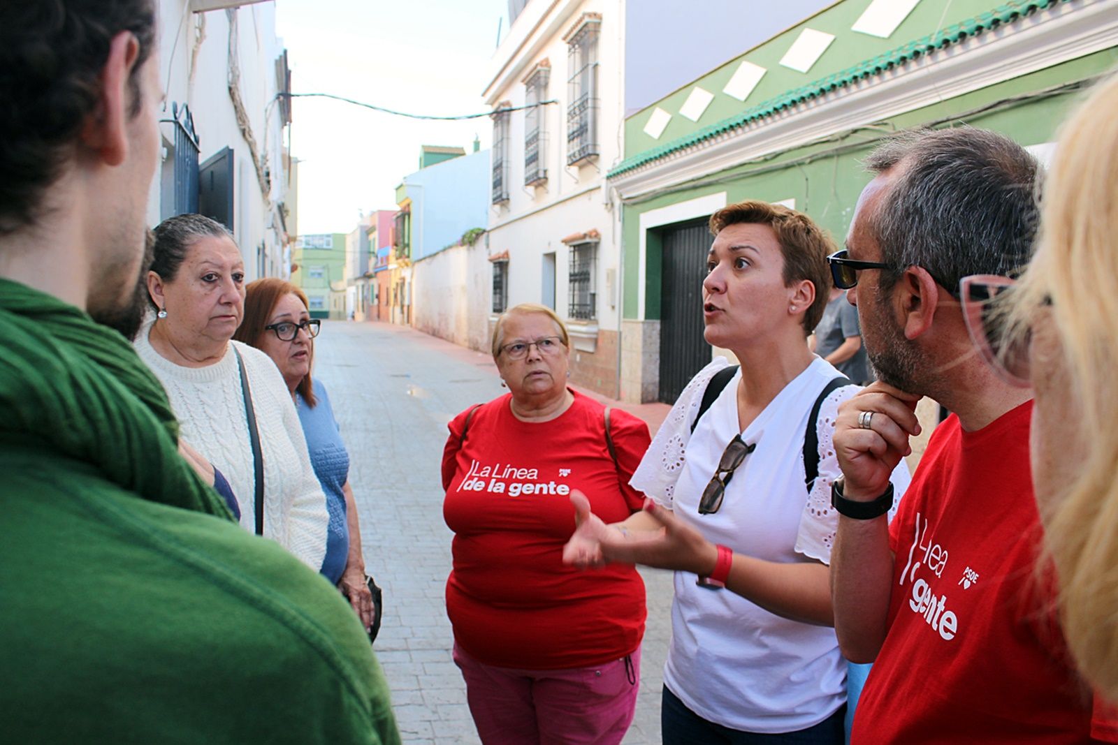 Araujo llama a la ciudadanía a votar al PSOE para propiciar el cambio en La Línea.