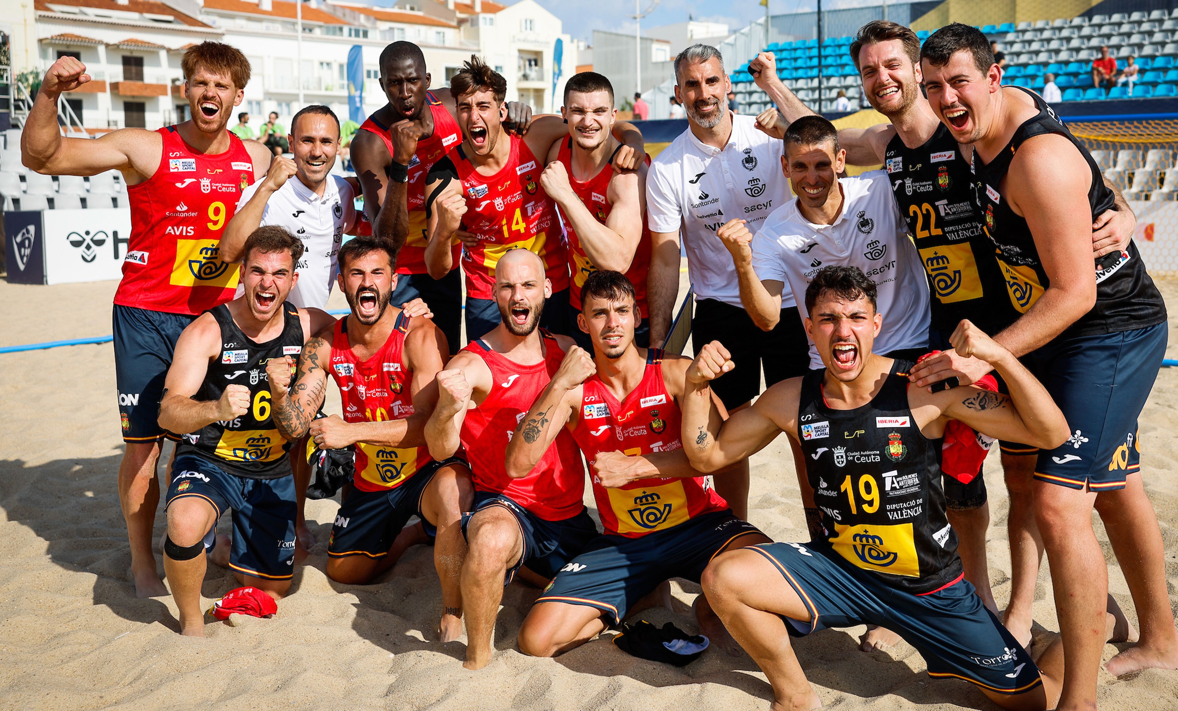 La España de Mosquera y Carrero se quedan sin medallas en el Europeo de playa