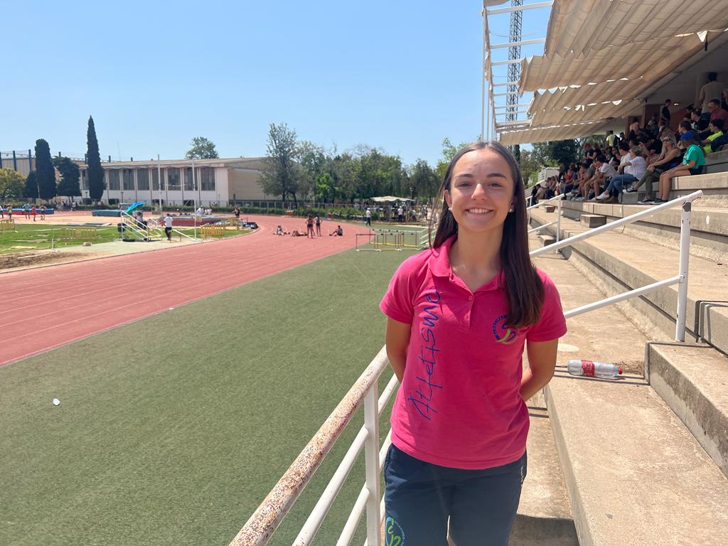 La joven atleta Elena Ruiz, del CA La Inmaculada, logra marca mínima nacional