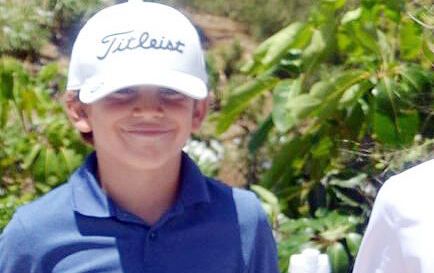 El joven golfista del Real Club de Golf Sotogrande, Martín Cervera García