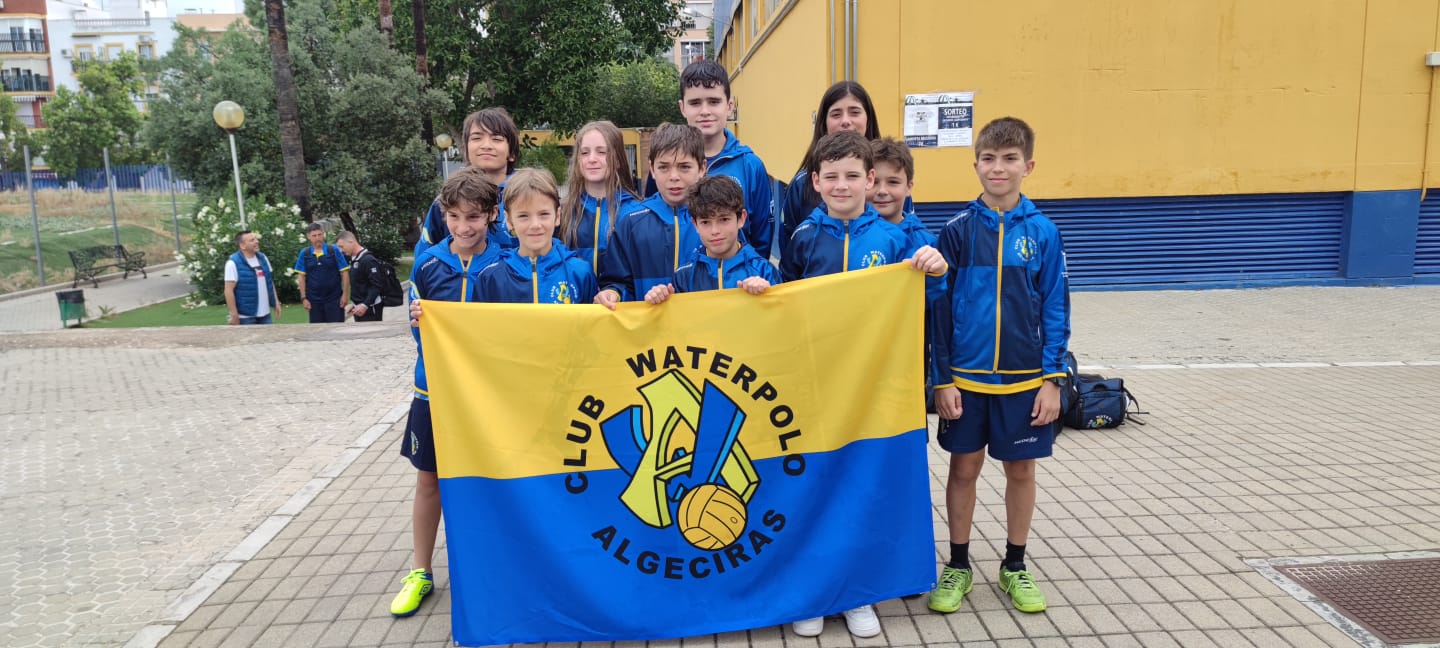 Séptima posición en el Campeonato Andaluz para los alevines del Club Waterpolo Algeciras