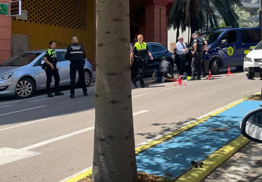 Atropellada una mujer en la Avenida Virgen de la Palma de Algeciras. Foto: 8Directo.