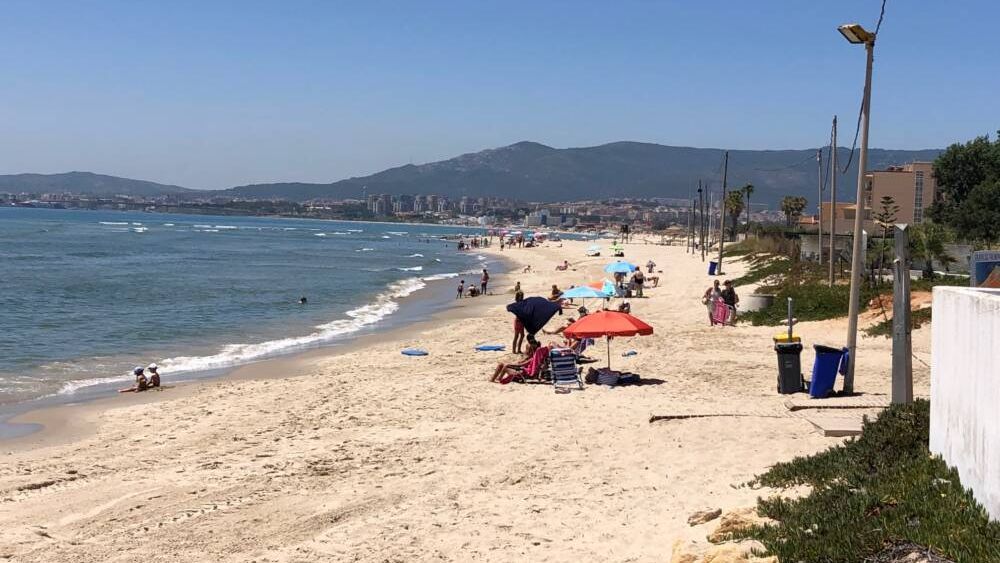 Playa de Palmones.