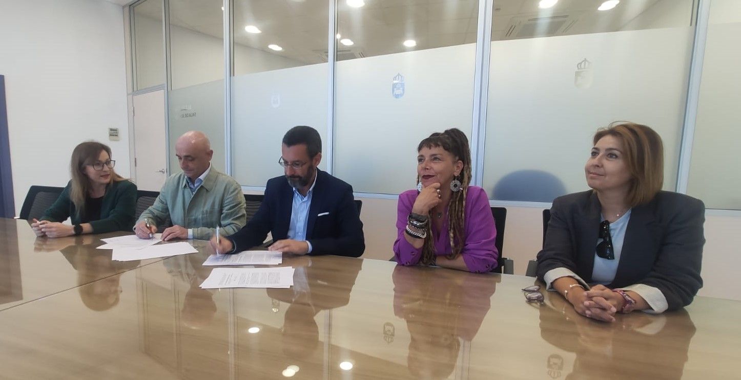 Firmado el convenio anual con Fundación Cepsa para actuaciones de Medio Ambiente y Asuntos Sociales.