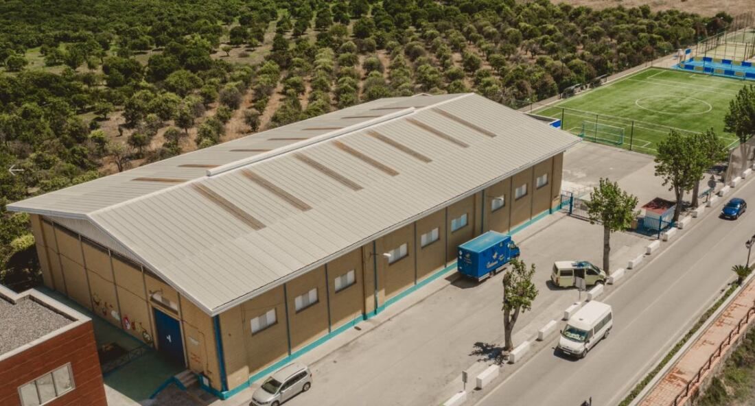 Pabellón Rafael Jurado en San Martín del Tesorillo. Imagen de archivo. Tesorillo aprueba una modificación presupuestaria para nuevas actuaciones en el municipio