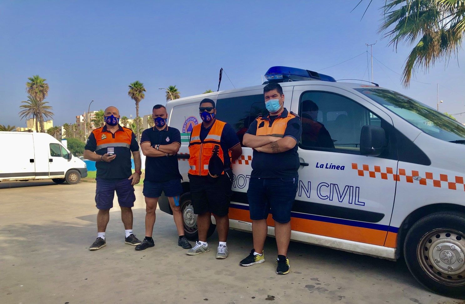 Servicio de Protección Civil.
