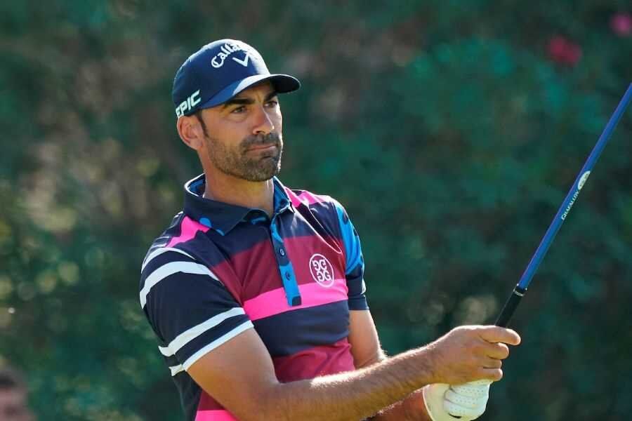 Álvaro Quirós, durante un torneo