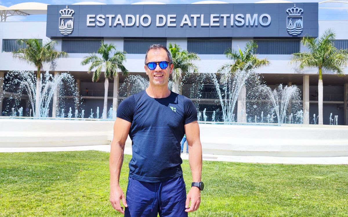 El corredor Iván Gavilán Fernández, del Club Atletas Veteranos de Algeciras