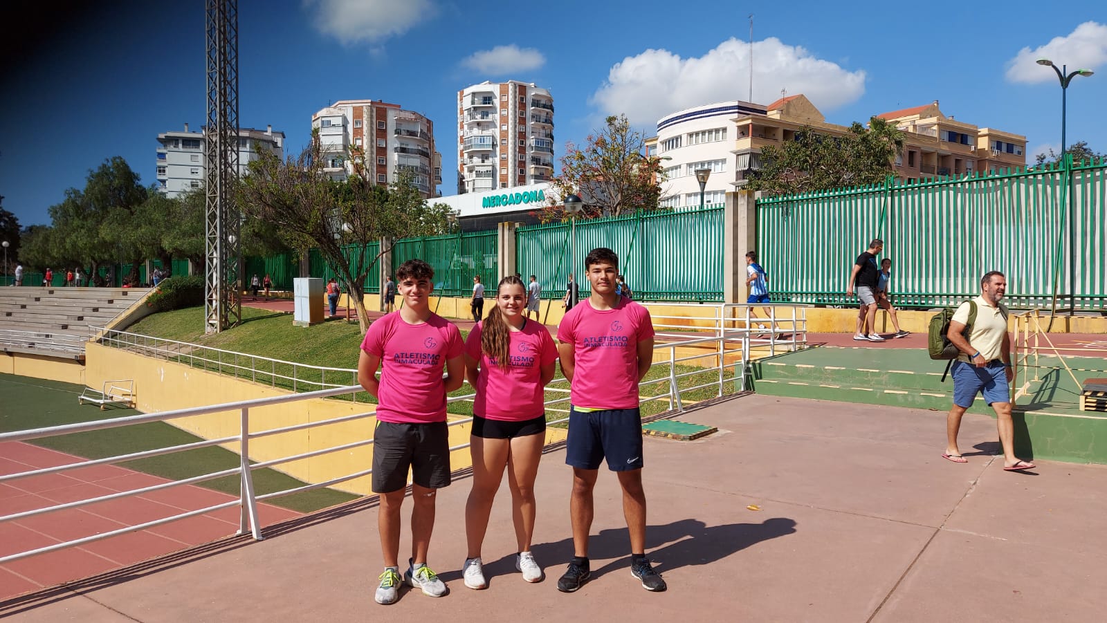 Dos mínimas nacionales y una de Andalucía para el CA La Inmaculada en el Control de Málaga