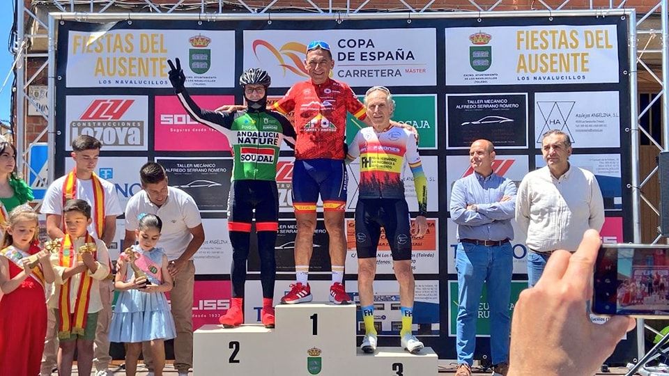 José Luis Vallejo, del CC Andalucía Nature, subcampeón de la Copa de España