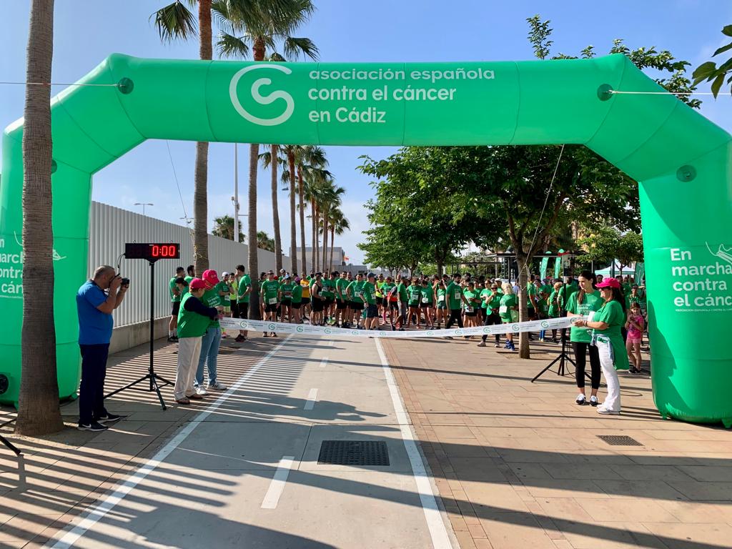 Carrera contra el cáncer en Algeciras.