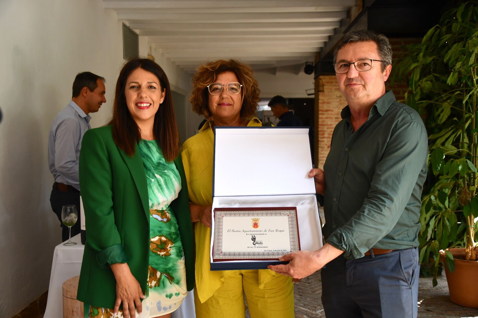 San Roque homenajea a Bodegas Collado en su 75 aniversario. Foto: Multimedia.