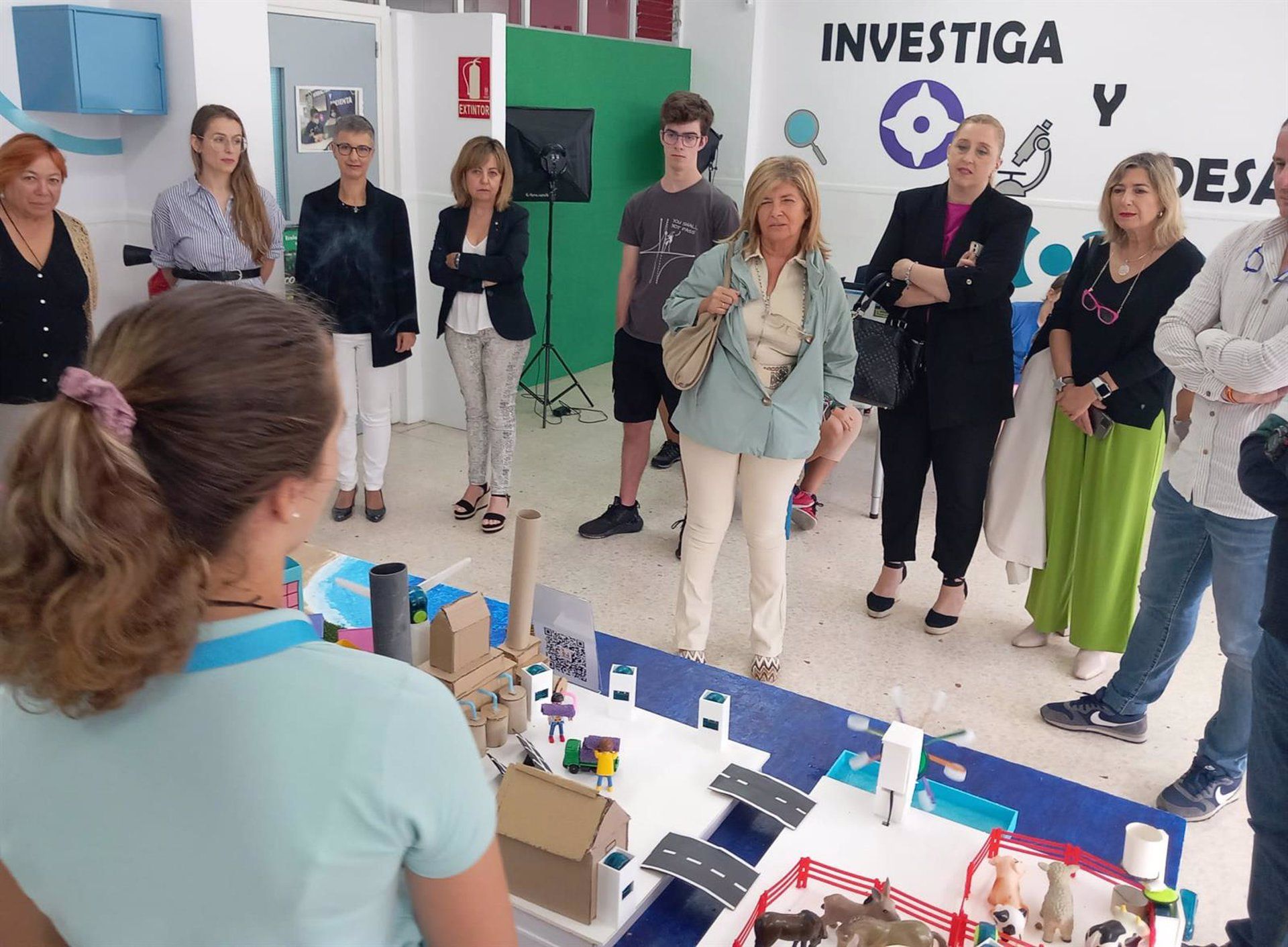 El CEIP Taraguilla de San Roque celebra la I Feria de Tecnología y Ciencia.