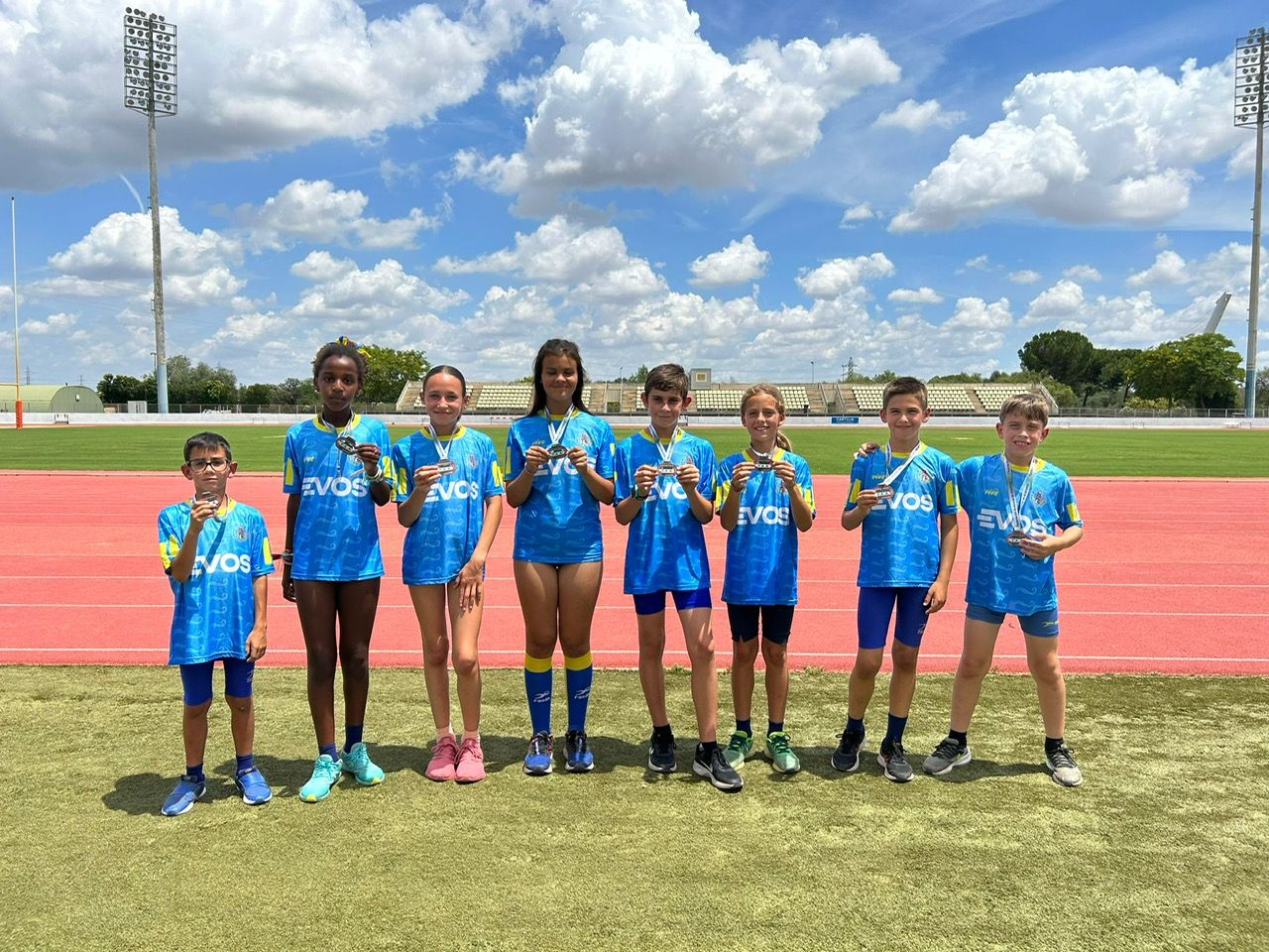Ocho medallas, una de ellas de oro, para el Promoción Algeciras en el Andaluz sub-12