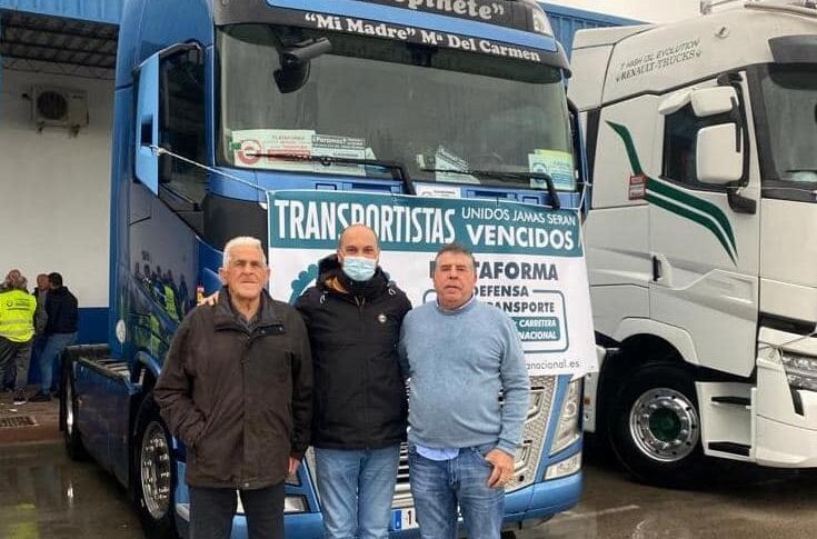 Alconchel con transportistas 1