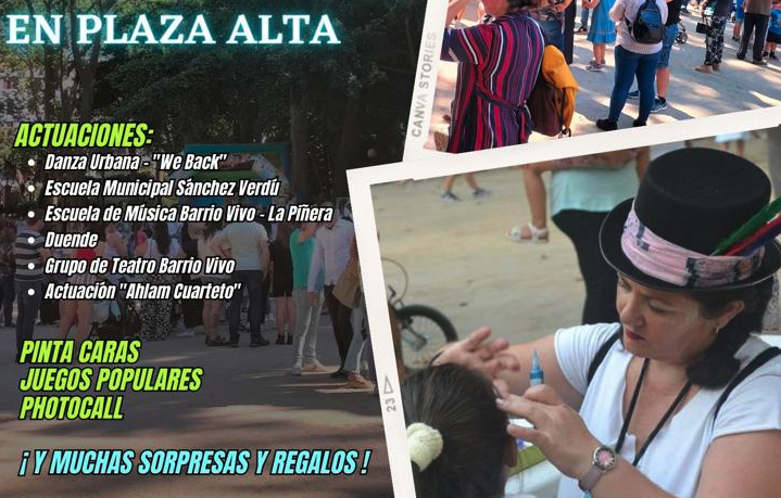 Barrio Vivo celebra este martes su fiesta de fin de curso