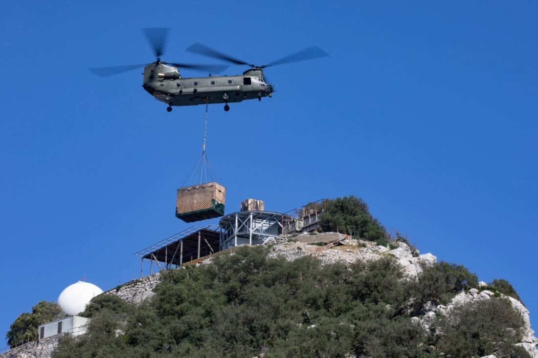 RAF CHINOOK OP MARSHALL